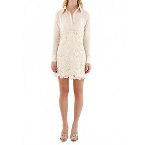 NEW ESPECIA shalimar mini dress in ivory